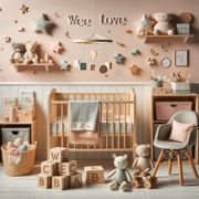 Developmental play, nursery decor, and storage solutions
